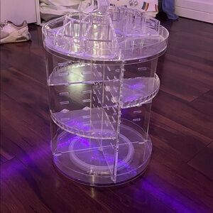 multi-level shelf make up organizer